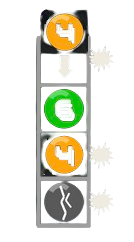 Stone cracking example